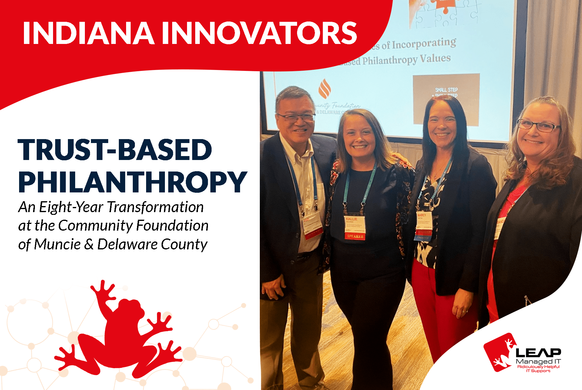 Trust-Based Philanthropy: An Eight-Year Transformation at the Community Foundation of Muncie & Delaware County